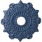 Ekena Millwork Preston Ceiling Medallion (Fits Canopies up to 4"), Hand-Painted Americana, 17 1/2"OD x 4"ID x 1"P CM17PRAMF - alternate 1